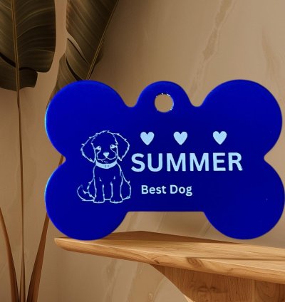 Customizable Dog Tags - Durable, Stylish, and Personalized